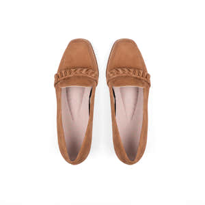 Sigrun Loafer Braided Cognac