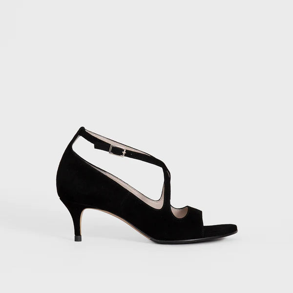 black suede coco sandal from roccamore
