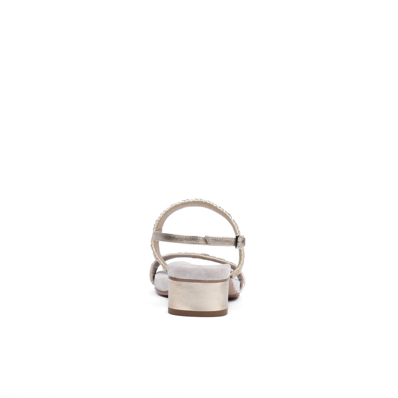 Angie Sandal Metallic Gold