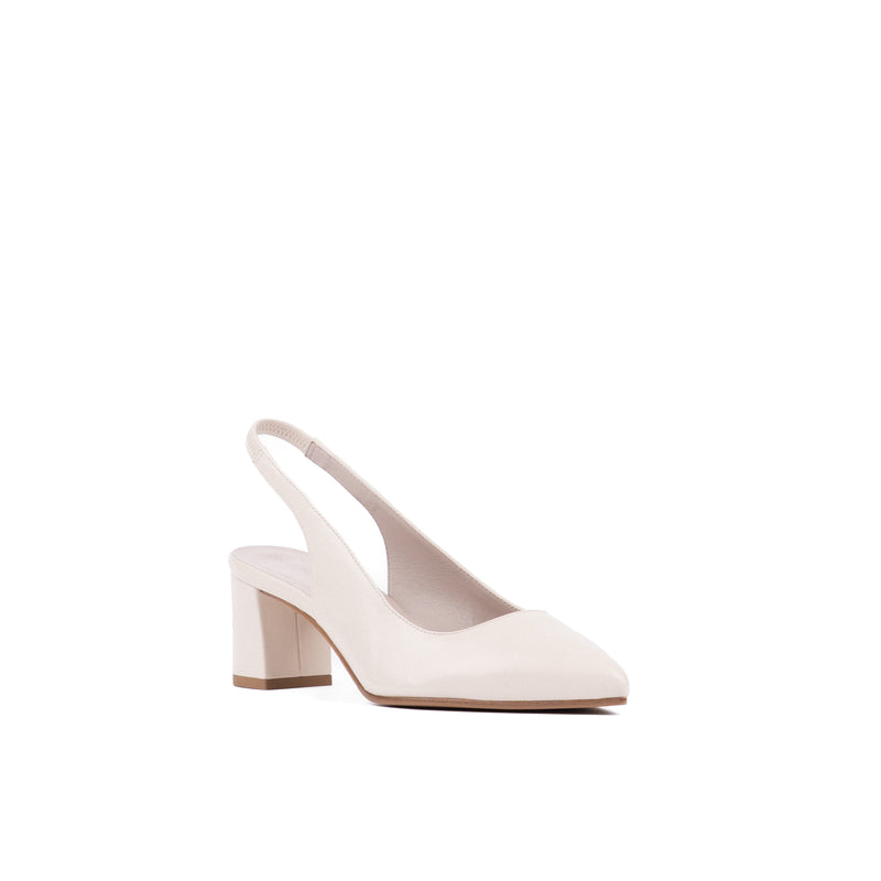 Camilla Slingback White