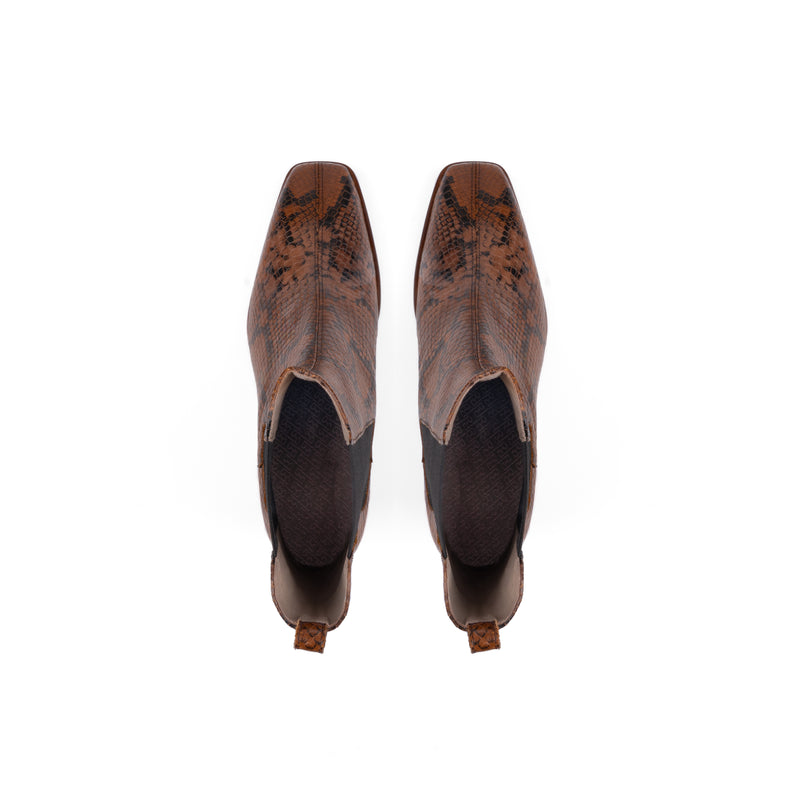 Marianne Boot Python Toffee