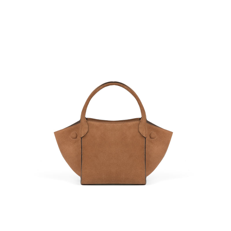 Virginia Small Suede Cuoio
