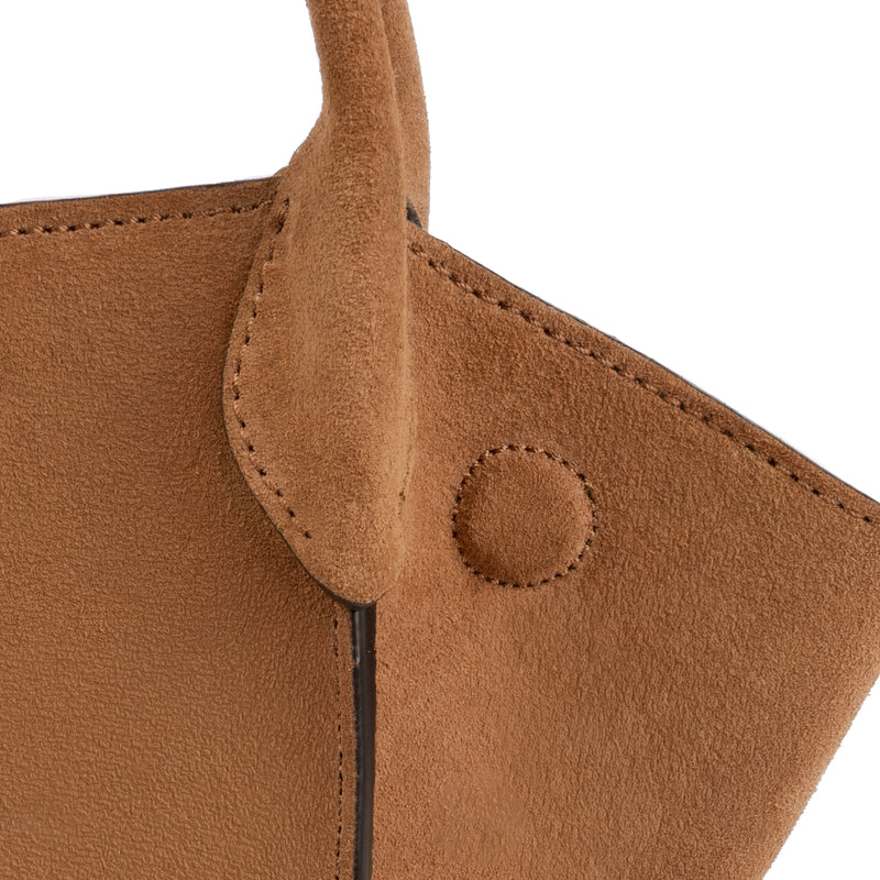 Virginia Small Suede Cuoio