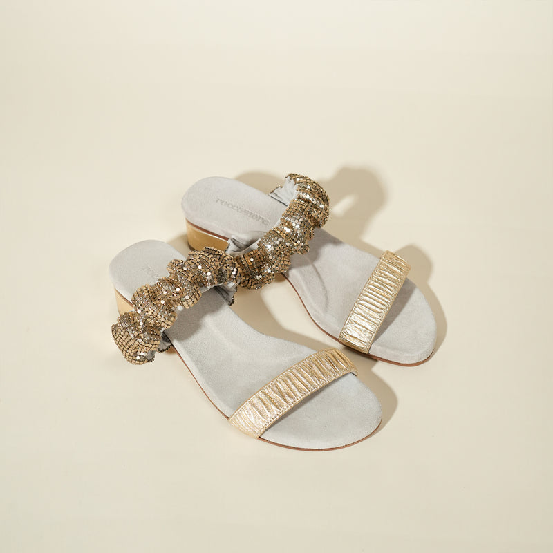 Angie Sandal Gold