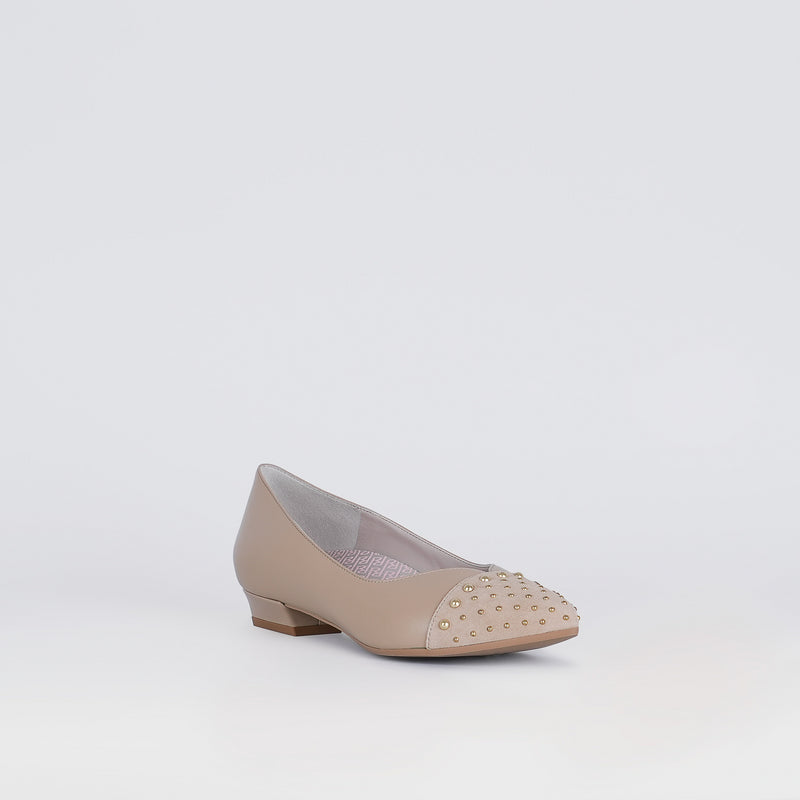 Lola Studs Beige