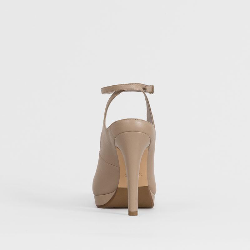 Penny Peep Toe Beige