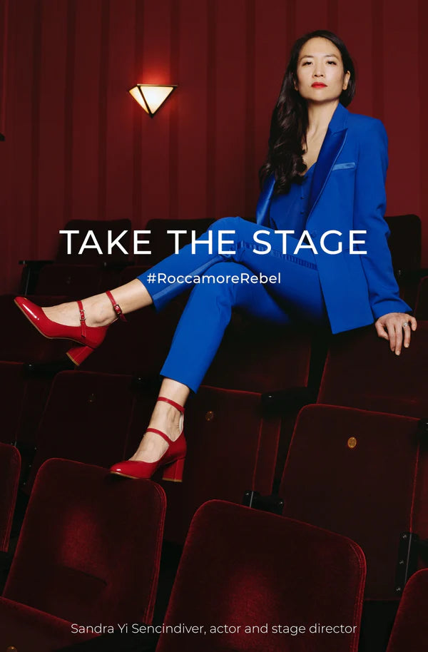 Sandra, actress and stage director and #roccamorerebel