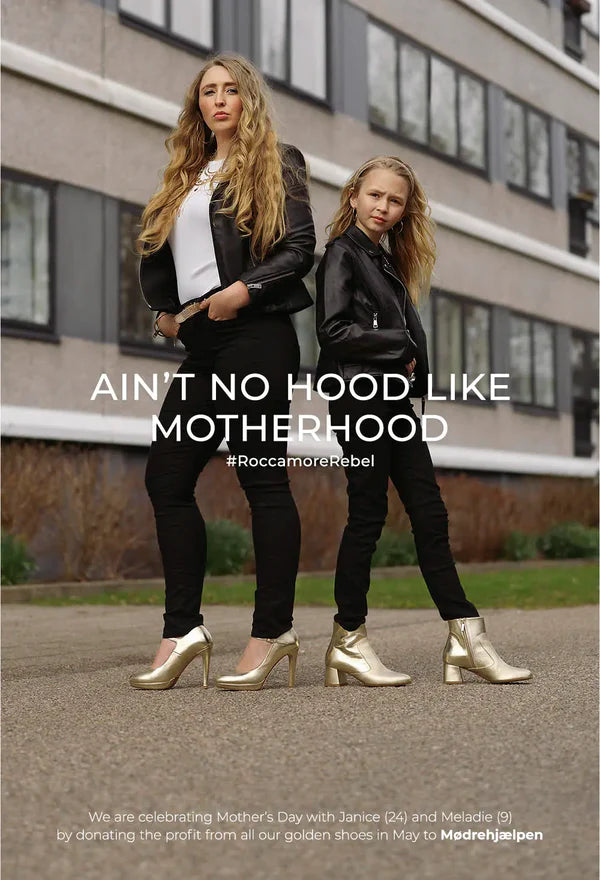 Mødrehjælpen x roccamore, #roccamorerebel